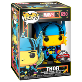FUNKO POP figure Marvel Black Light Thor (650)