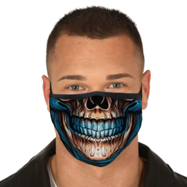 Skull reusable mask 3 layers