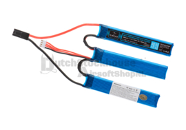 Nimrod Lipo 11.1 Volt /1000mAh 25C. Triple Split Type. Tamiya Connector