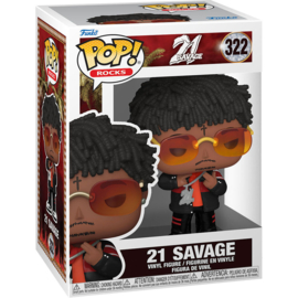 FUNKO POP figure Rocks 21 Savage (322)