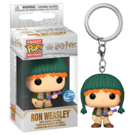 FUNKO Pocket POP Keychain Harry Potter Holiday Ron - Exclusive