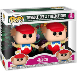 FUNKO POP pack 2 figures Disney Alice in Wonderland 70th Tweedle Dee and Dum