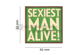 JTG Sexiest Man Alive Rubber Patch (3 COLORS)