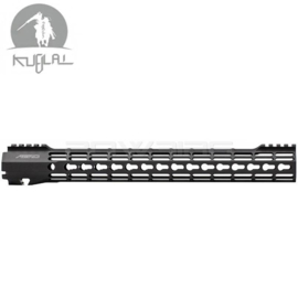 Kublai Handguard Rail RIS System Type Atlas S-One Keymod CNC Rail 15" (BLACK)