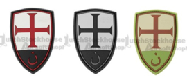 JTG Crusader Shield Rubber Patch (3 COLORS)