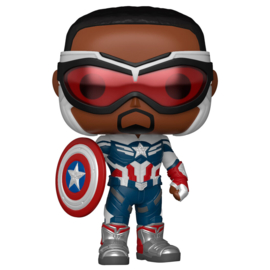 FUNO POP figure Marvel The Falcon and the Winter Soldier Captain America (814)