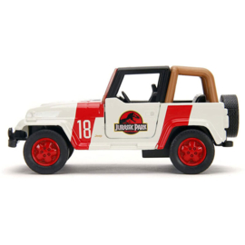 Jurassic Park Jeep Wrangler car - Scale 1:32
