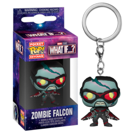 FUNKO Pocket POP Keychain Marvel What If Zombie Falcon