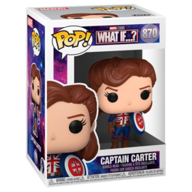 FUNKO POP figure Marvel What If Captain Carter (870)