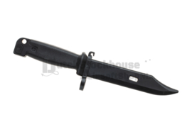 Pirate Arms Training Dummy Knife - AK74 Rubber Bayonet (BLACK)