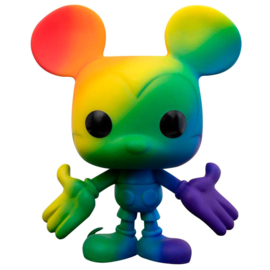 FUNKO POP figure Disney Pride Mickey Mouse Rainbow (01)