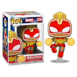 FUNKO POP figure Marvel Holiday Captain Marvel (936)