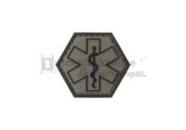 JTG Paramedic Hexagon Rubber Patch (4 COLORS)