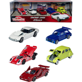 Set 5 Vintage metal cars - Size: 7,5cm