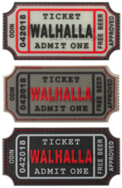 JTG Large Walhalla Ticket Rubber (3 COLORS)