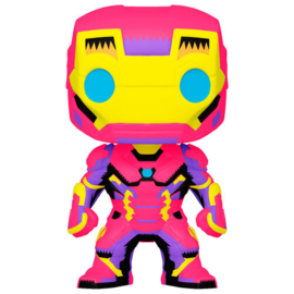 FUNKO POP figure Marvel Black Light Iron Man (649)