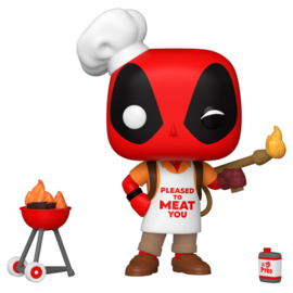 FUNKO POP figure Marvel Deadpool 30th Backyard Griller Deadpool (774)