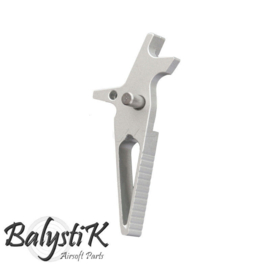 Balystik CNC RACE Trigger for M4 AEG (silver)