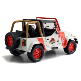 Jurassic Park Jeep Wrangler car - Scale 1:24