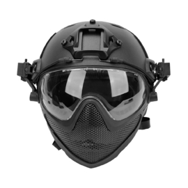 DELTA TACTICS Fast Helmet with Mask  (3 COLORS)