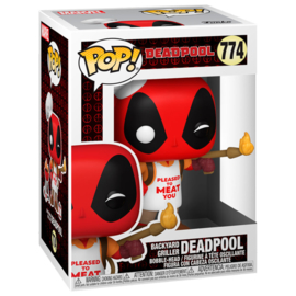 FUNKO POP figure Marvel Deadpool 30th Backyard Griller Deadpool (774)