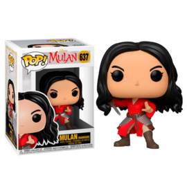 FUNKO POP figure Disney Mulan Live Warrior Mulan (637)