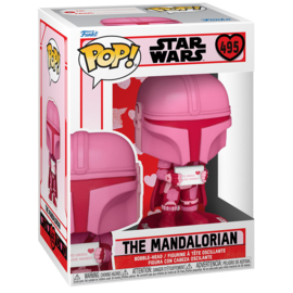 FUNKO POP figure Star Wars Valentines Mandalorian (495)