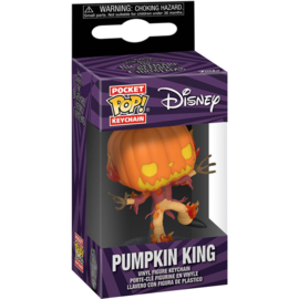 FUNKO Pocket POP Disney Keychain Nightmare Before Christmas 30th Anniversary Pumpkin King