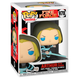 FUNKO POP figure Fire Force Arthur with Sword (978)