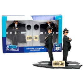 Blues Brothers Jake and Elwood pack 2 figures - 18cm