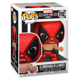 FUNKO POP figure Marvel Deadpool Wrestlers The Chimiganga of Death (712)