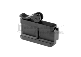 LEAPERS / UTG  QD Medium 5 Slots Profile Riser Mount. Blk