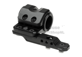 Leapers M-lok Offset Flashlight Ring Mount. Blk