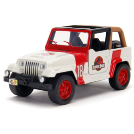 Jurassic Park Jeep Wrangler car - Scale 1:32