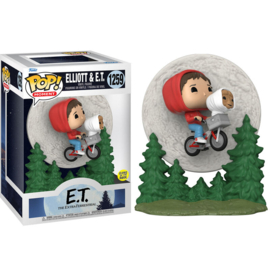FUNKO POP figure E.T. The Extra-Terrestrial 40th Elliott & E.T Flying (1259)