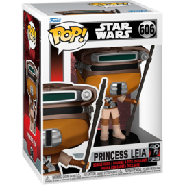 FUNKO POP figure Star Wars 40th Princess Leia (606)