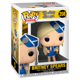 FUNKO POP figure Rocks Britney Spears Stewardess (208)