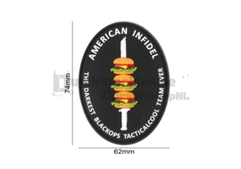 JTG American Infidel Rubber Patch