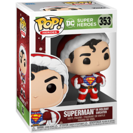 FUNKO POP figure DC Holiday Superman with Sweater (353)