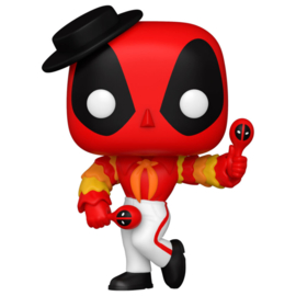 FUNKO POP figure Marvel Deadpool 30th Flamenco Deadpool (778)