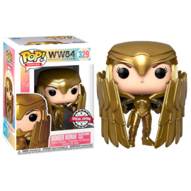 FUNKO POP figure DC Comics Wonder Woman 84 - Wonder Woman Gold Shield Metallic - Exclusive (329)