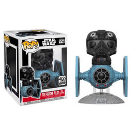 FUNKO POP figure Star Wars Tie Fighter with Tie Pilot 15cm - Exclusive (221)