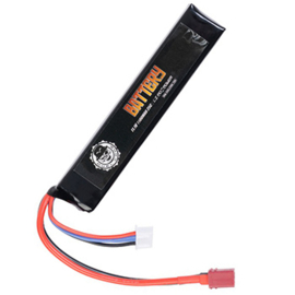 Duel Code Lipo 11.1 Volt 1100 mAH 25C Battery. Dean Connector.