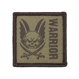 Warrior Square Velcro Patch (2 COLORS)