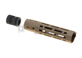 Ares OCTARMS  8 inch / 201mm M-LOK Handguard Rail RIS System Set (Dark Earth)