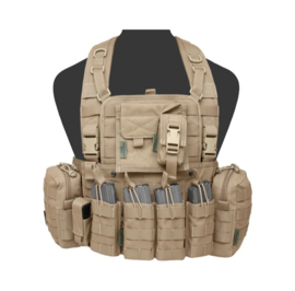 Warrior Elite Ops MOLLE 901 ELITE M4 with 2 Utility, Admin, Compass, Single Pistol, 4 x M4 Open Mags, with zip (3 COLORS)