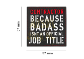 JTG Contractor Rubber Patch