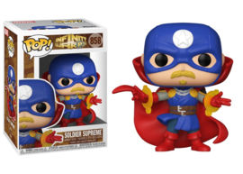 FUNKO POP figure Marvel Infinity Warps Soldier Supreme (858)