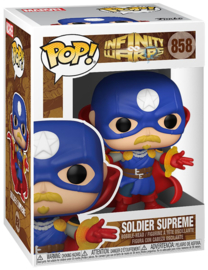 FUNKO POP figure Marvel Infinity Warps Soldier Supreme (858)