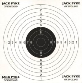 JACK PYKE (thick) PAPER TARGETS (100Pcs)